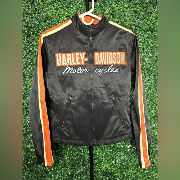 Harley Davidson Motorcycles Women's Black Moniker Jacket